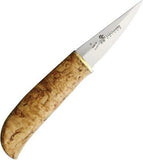 Karesuando Kniven Johtalit Fisherman Natural Birch Stainless Fixed Knife 4044