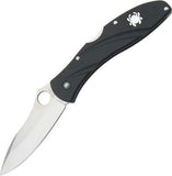 Spyderco Centofante III Lockback VG-10 Folding Blade Black Handle Knife 66PBK3