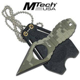 MTech Grenade Neck Knife - Digital Green Camo 588DG