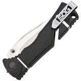 SOG Trident Elite A/O Arc Lock AUS-8 Stainless Folding Black Knife TF101CP