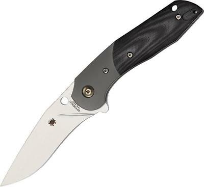 Spyderco Southard Hanan Compression Lock Black G10 CPM-S30V Folding Kn ...