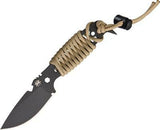DPx Gear HEST II Assault with Paracord Fixed Blade Knife G-10 Handle DPXHSX024