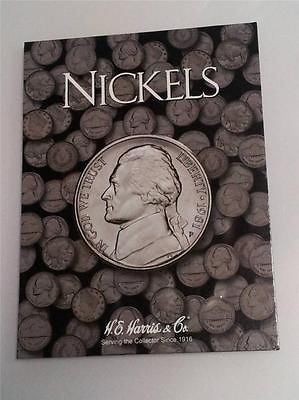 H.E. Harris Nickel Buffalo Jefferson Liberty Head Folder Coin Storage Album