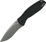 Kershaw Blur Linerlock A/O Knife Stonewash S30V Stainless 4.5" - 1670S30V