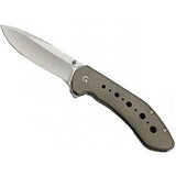 Kizer Kala Framelock SW Gray Titanium S35VN Folding Knife - 4479