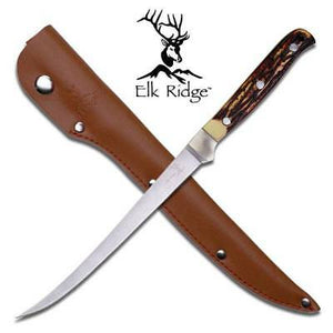 Elk Ridge 12" Fish Filet Knife W/ Simulated Bone Handle 146
