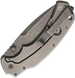 Bastinelli Creations R.E.D. Folder Dark Stonewashed D2 Steel Folding Knife 02