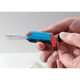 Rough Rider Cowboy Boot Folding Blade Blue & Red Turquoise Handle Knife 1441