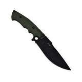 KIZER 12" Salient Koens E613 OD Green G10 1095 Carbon Fixed Blade Knife 1023A2