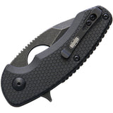 Brous Blades SSF Silent Soldier Linerlock D2 Wharncliffe Folding Knife M002A
