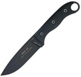 TOPS Knives 9.75" HOG Hunter of Gunmen Fixed Blade Black Handle Knife HOG45