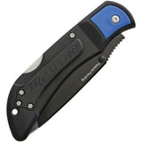 Outdoor Edge Razor Lite EDC Lockback Blue Stainless Folding Knife RLU40