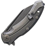 Bastinelli Creations Trigger Framelock Folding Pocket Knife 212