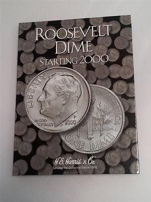 H.E. Harris Roosevelt Dime Folder 2000 - 2015 Coin Storage Album Display No. 3