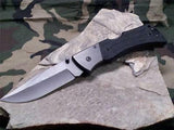 Ka-Bar Mule Black Heavy Duty Clip Pt Folding Knife 3062