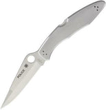 Spyderco Police Model Lockback VG-10 Stainless Handle Folding Blade Knife 7P