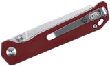 Kizer Cutlery Begleiter Mini Linerlock Red Folding Bohler N690 Knife 3458RN3