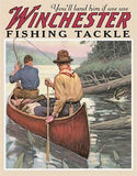 Winchester Fishing Tackle Man Cave Nostalgic Retro Metal Tin Sign 1008