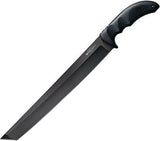 Cold Steel Magnum Warcraft Tanto Black G10 Handle DLC Fixed Blade Knife 13TXL