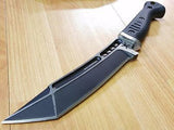 UNITED Cutlery Black M48 SABOTAGE Tactical TANTO Fighter Knife - 3016