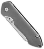 Kizer Guru Gray Titanium Folder 7.5" Pocket S35VN Satin EDC Folding Blade Knife 3504A2