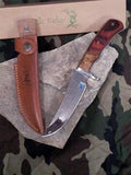 Elk Ridge 9.5" Fixed Blade Hunter Knife w/ Cocobolo Wood - 085