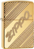 Zippo Lighter zippo Gold Coiled Body Design 02226