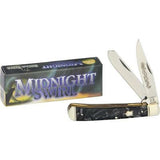 Rough Rider Trapper Midnight Swirl Handles Stainless Folding Blades Knife 966