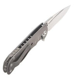 Real Steel Harrier Framelock Titanium CTS-204P Flipper Folding Knife 9461