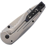 SOG Aegis Grey Framelock Folding Knife ae31cp