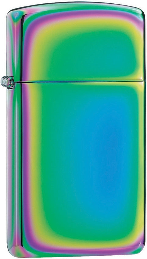 New Zippo Lighter Spectrum Slim Rainbow Windproof USA
