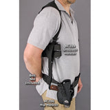 Carry All Black Strap Adjustable Tactical Concealed Gun Shoulder Holster AC204