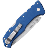 Cold Steel Pro Lite Lockback Blue FRN Handle Folding Tanto Blade Knife 20NSTLU