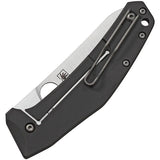 Spyderco Spydiechef Folding Tool Steel Blade Framelock Titanium Knife 211TIP