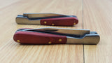 Hunters Toothpick LOT OF 2 Red Brown Wood Folding Knife 212071HT-2