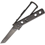Jesse James Nomad Swing Blade Carbon Fiber Stonewash Titanium Black Knife KC2BS