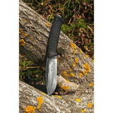 Steel Will Druid 220 Black TPE Handle Stainless Fixed Blade Knife