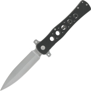 Boker Magnum Great Knight Dagger Black G10 Handle Folding Knife