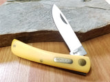 Imperial Yellow Sodbuster Folding Pocket Knife