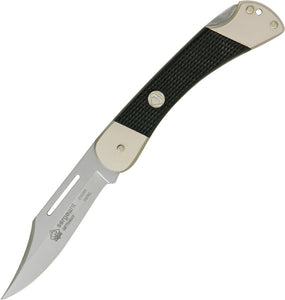 Puma Sergeant Lockback Stainless Black ABS Folding Pocket Knife