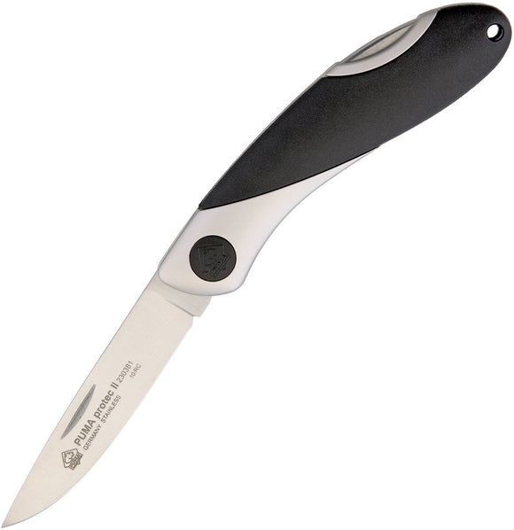 Puma Protec II Lockback Stainless Satin Folding Pocket Knife
