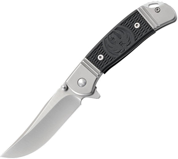 CRKT Ruger Hollow Point Compact Standard Blade Black Folding Pocket Knife