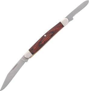 Bear & Son Minuteman Rosewood Handle Stainless Folding Blades Knife