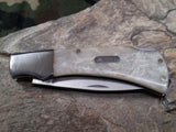 Schrade Imperial Cracked Ice Lockback Clip Blade Pocket Folding Knife 23