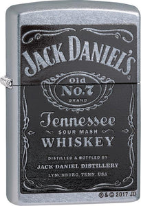 Zippo Lighter Jack Daniels Whiskey Windless USA Made
