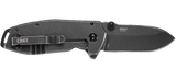 CRKT Squid Framelock A/O Black Stainless Folding 8Cr14MoV Pocket Knife 2493