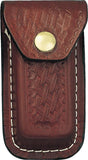 Extra Large Swiss Army Knife Brown Leather Belt Sheath