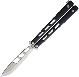 Brous BlackCELL Balisong D2 Satin Black G10 Ltd Ed. Folding Knife