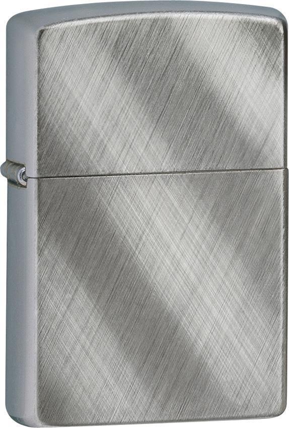 Zippo Lighter Diagonal Weave Windproof USA New