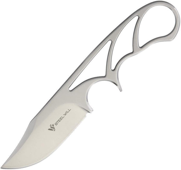 Steel Will Druid 281 Fixed Clip Pt Blade Skeletonized Handle Knife